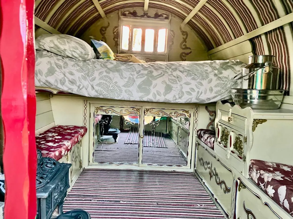 Κάμπινγκ Romany Bow Top Gypsy Wagon @ Tin And Canvas Glamping, Pickering Ηνωμένο Βασίλειο